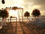 La comida según el lugar de la boda