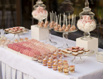 Mesa de postres para fiestas